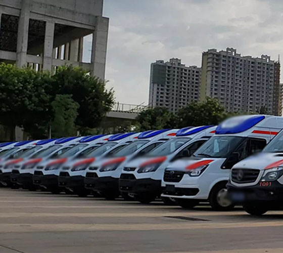 山阳县服务车队展示